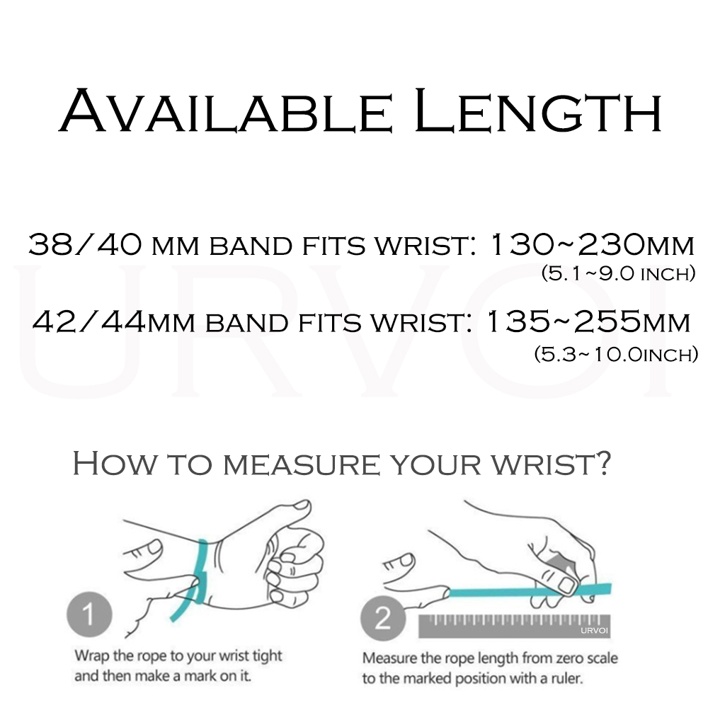 URVOI Mesh band for Apple Watc - Mesh Coil Strip ulasan dan harga