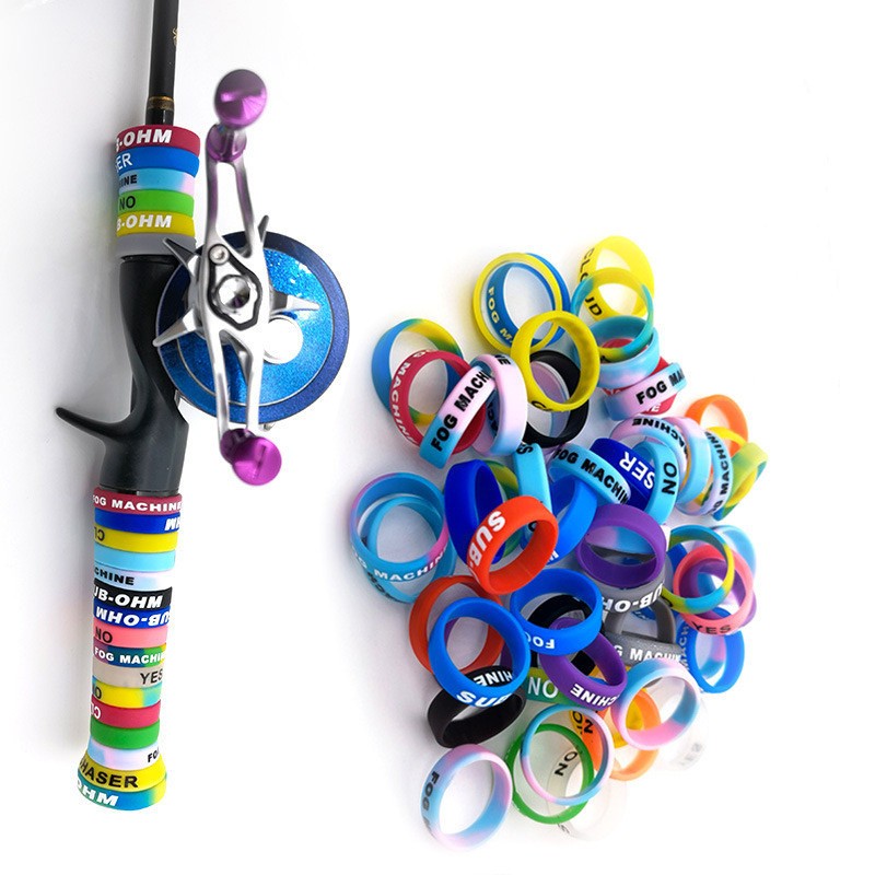 10pcs/lot Fishing Rod Handle P - Vape Band Silicone ulasan dan harga