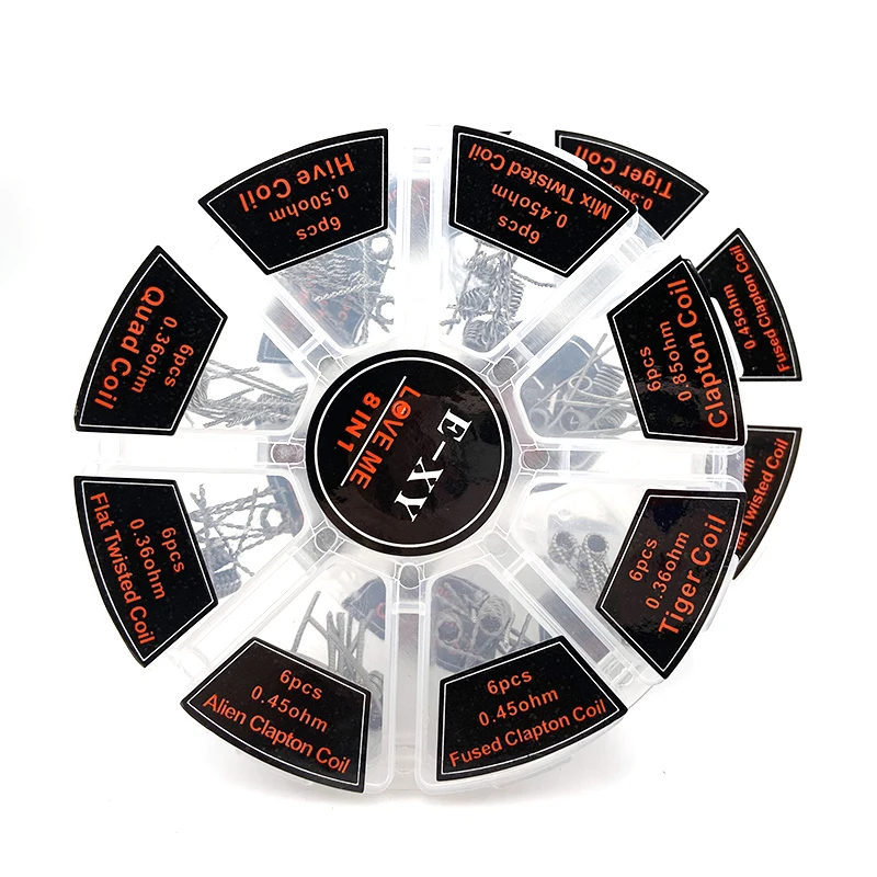 Vmiss 8 In 1 Prebuilt Coil Cla - Clapton Wire Pre Built ulasan dan harga