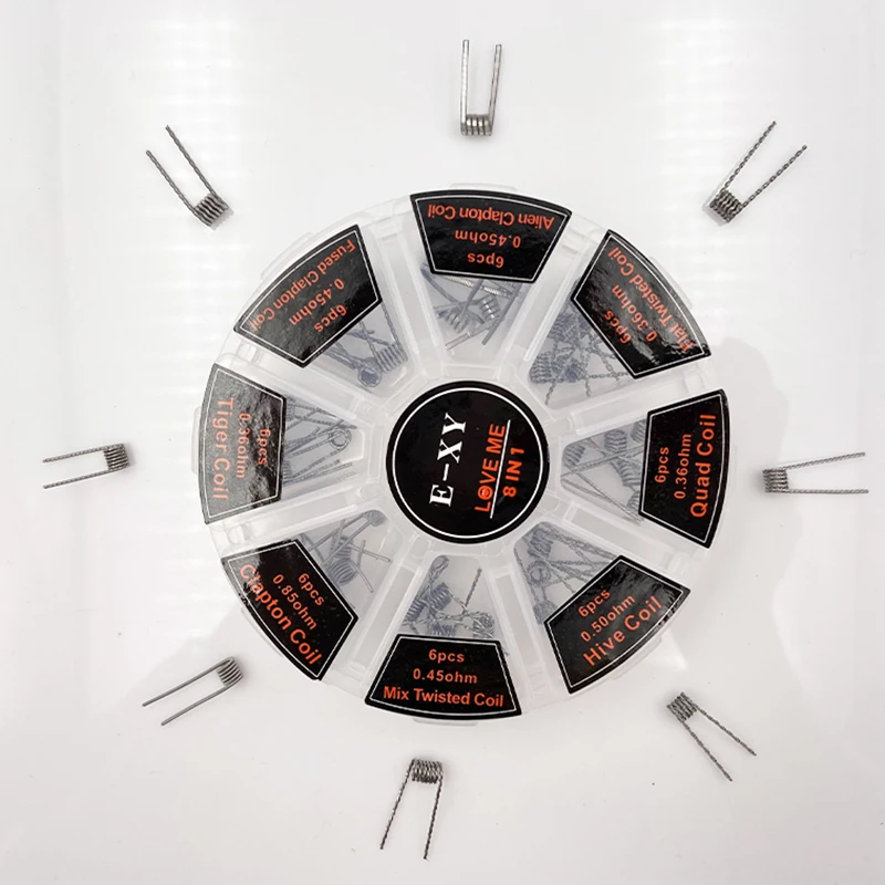 Vmiss 8 In 1 Prebuilt Coil Cla - Clapton Wire Pre Built ulasan dan harga