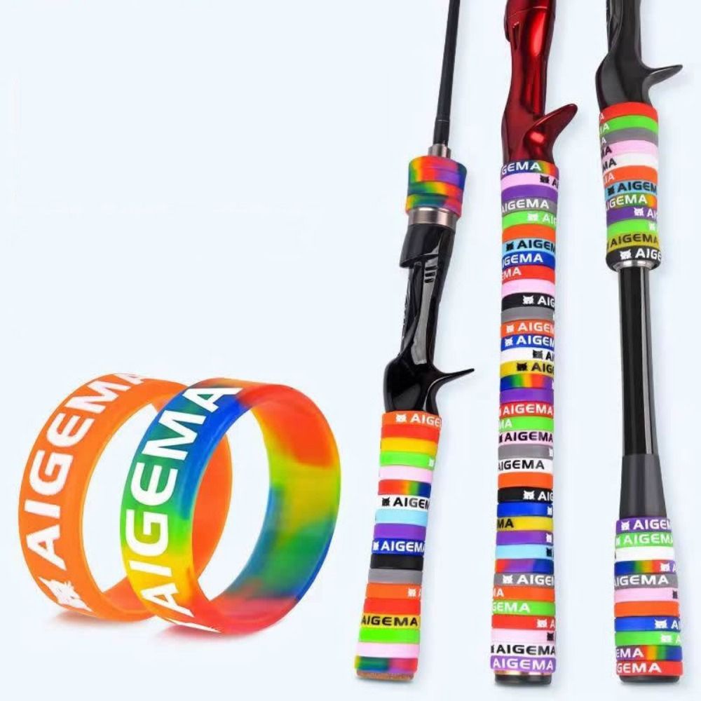 10pcs Fishing Rod Anti-skid Si - Vape Band Silicone ulasan dan harga