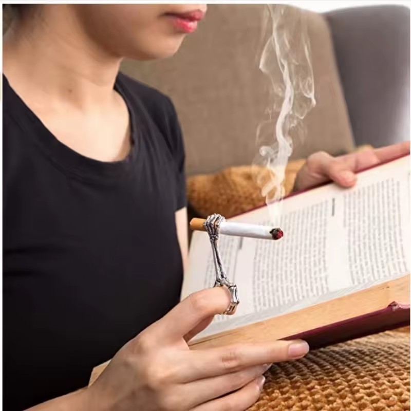 Funny Cigarette Hand Holder Sm - Vape Ring ulasan dan harga