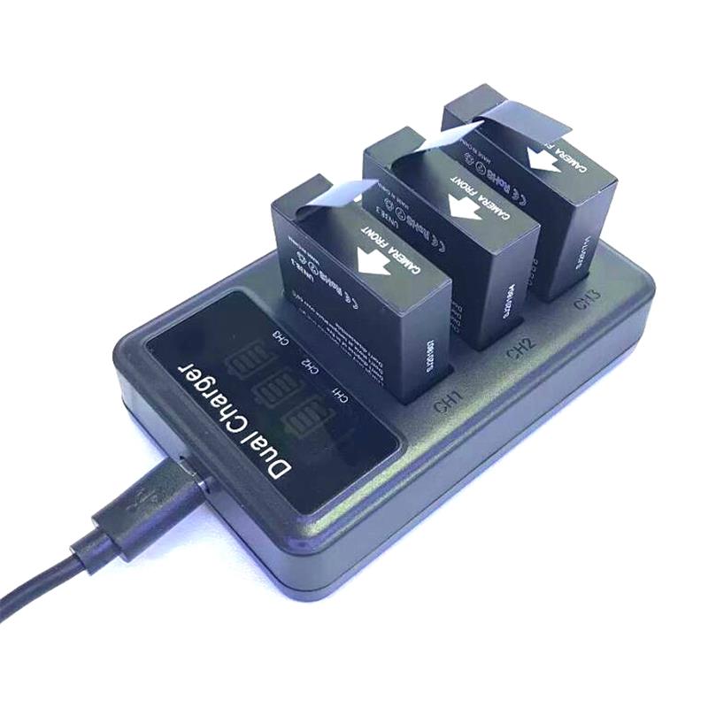 SJCAM 3 way USB 3 Slots Batter - Shure Mic Mv7 ulasan dan harga