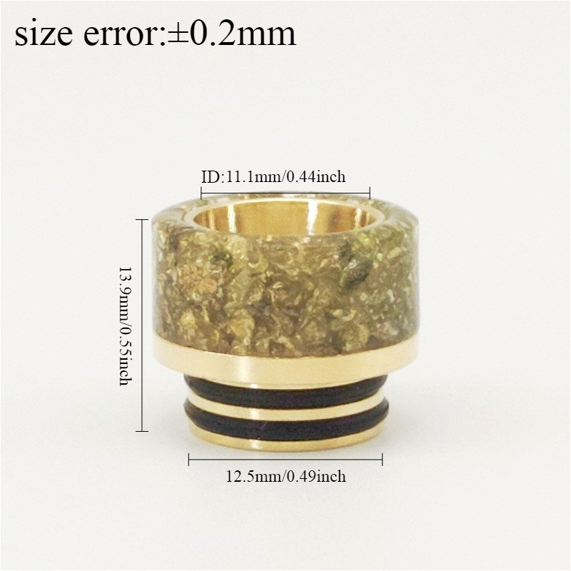 1PC Large Bore 810 Drip Tip St - Vape Band Silicone ulasan dan harga