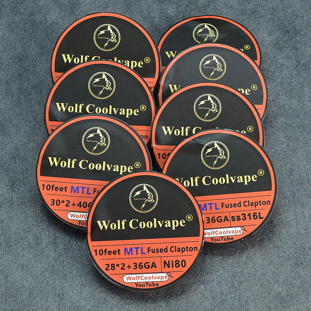 10Feet NI80/A1/SS316L MTL Fuse - Clapton Wire Pre Built ulasan dan harga