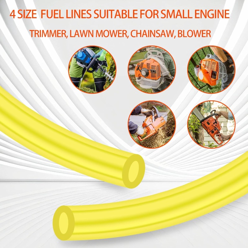 Yellow Fuel Line Hose Set 2x3. - Weed Vaping Accessories ulasan dan harga