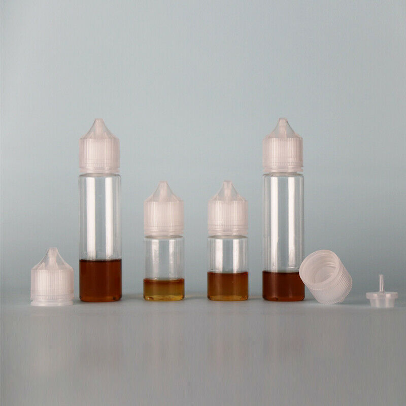 5pcs 30ml/60ml/100ml/120ml Pla - Juice Bottle Dropper ulasan dan harga