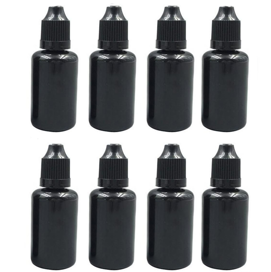 5pcs 5-20ml Black Plastic Bott - Juice Bottle Dropper ulasan dan harga