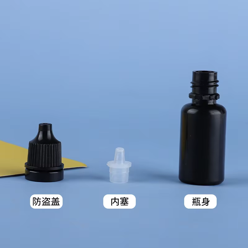 5pcs 5-20ml Black Plastic Bott - Juice Bottle Dropper ulasan dan harga