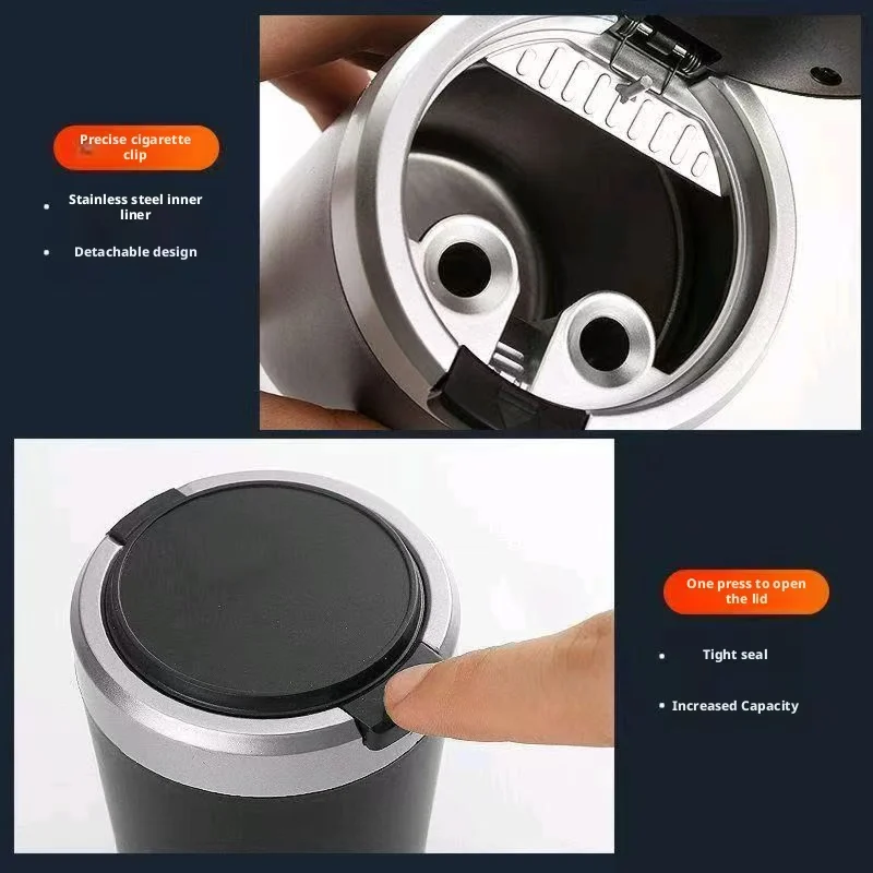 Portable LED Smokeless Car Ash - Vape Decoration ulasan dan harga