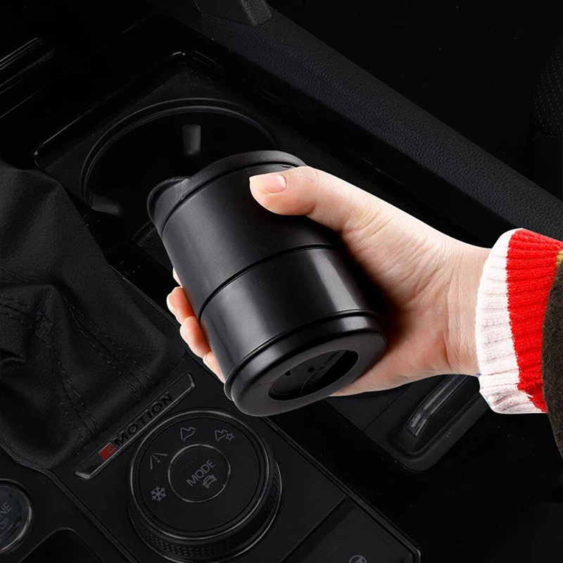 Portable Car LED Ashtray Unive - Vape Decoration ulasan dan harga