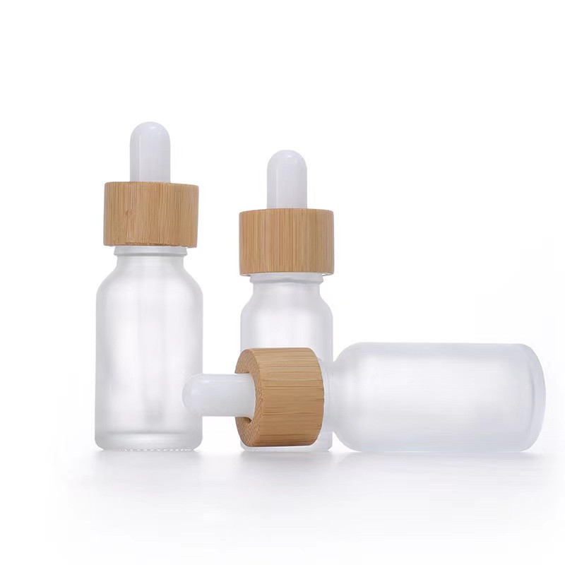 5X 10X Frosted Clear White Gla - Juice Bottle Dropper ulasan dan harga