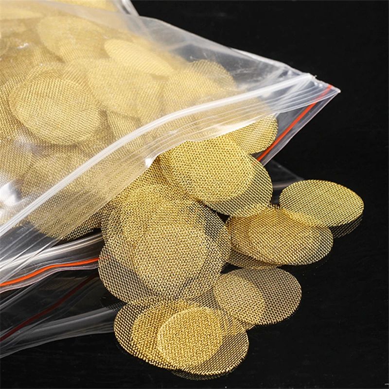 100pcs/Lot 20mm Brass Copper S - Weed Vaping Accessories ulasan dan harga