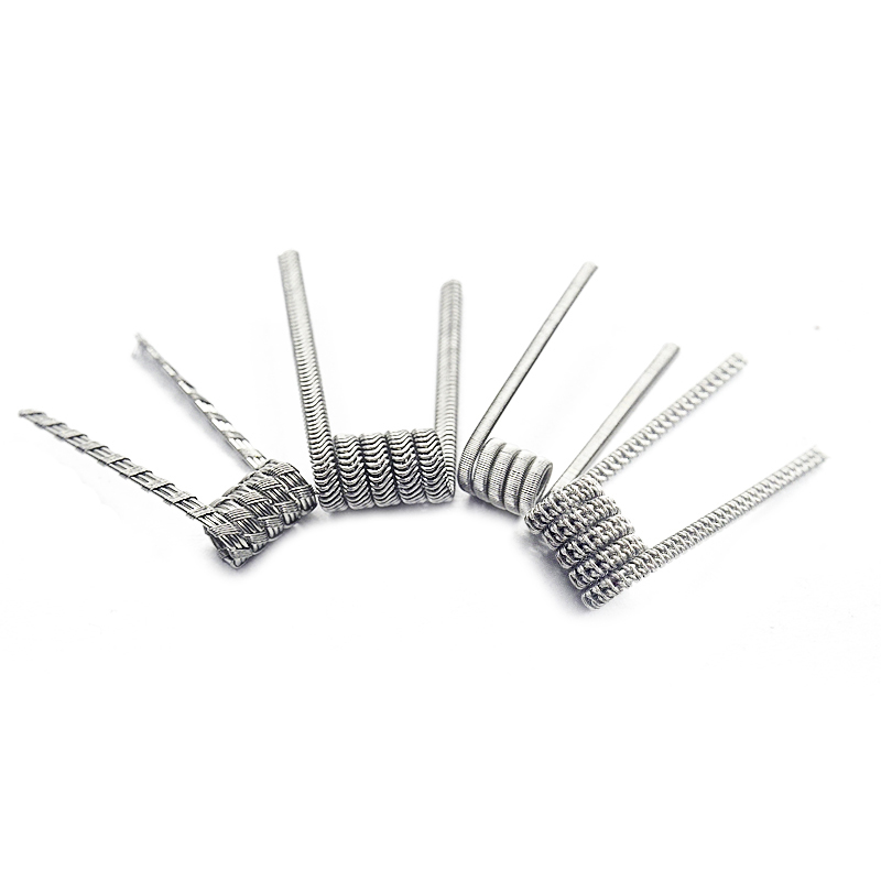 16pcs NI80 Fused Clapton Prebu - Clapton Wire Pre Built ulasan dan harga