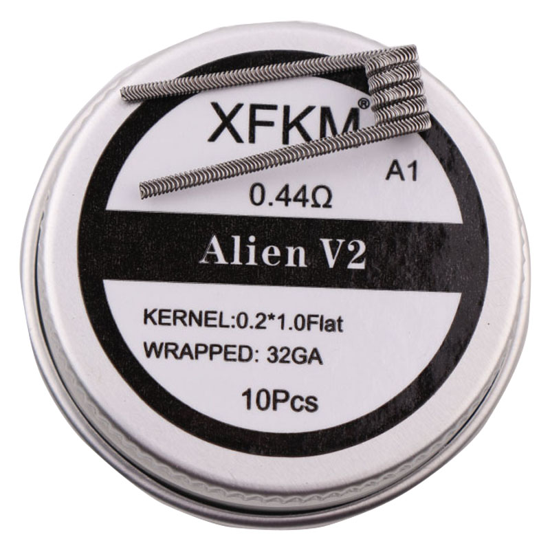 NEW XFKM NI80/A1/SS316L 10pcs/ - Clapton Wire Pre Built ulasan dan harga