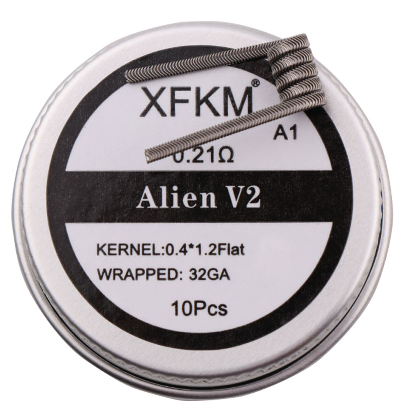NEW XFKM NI80/A1/SS316L 10pcs/ - Clapton Wire Pre Built ulasan dan harga