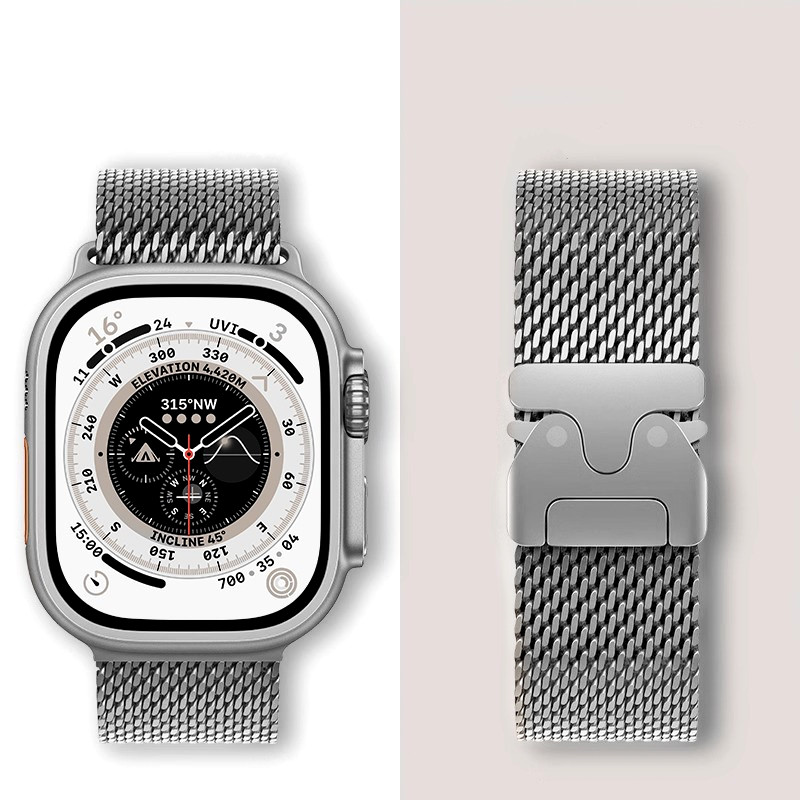 Milanese Loop Band for Apple W - Mesh Coil Strip ulasan dan harga